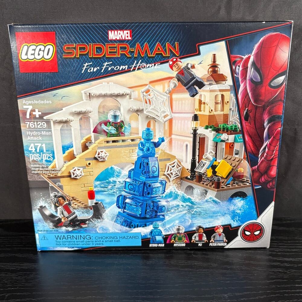 LEGO 76129 Marvel Super Heroes Hydro-Man Attack New Sealed Retired